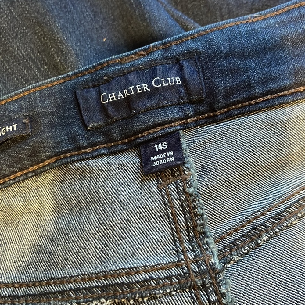 Charter Club Lexington Straight Jeans - Picture 6 of 6